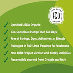 Load image into Gallery viewer, FGO Organic Lemon Balm Tea, 100 Count, Eco-Conscious Herbal Tea Bags, Resealable Bag, Caffeine Free, Packaging May Vary (Pack of 1)