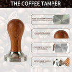Load image into Gallery viewer, 53.3mm Espresso Accessories Kit, 24PCS Coffee Tamper Set，Barista Kit, WDT Tool,stainlesss Frothing Pitcher, Stirrer, Tamper Mat, Latte Art Pen ， Coffee puck screen