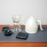 Load image into Gallery viewer, Brewista Artisan Electric Gooseneck Kettle, Water Boiler with LCD Panel, Precise Temperature Control, Fast Boiling and Keep Warm Settings for Pour-Over Coffee &amp; Tea, Café, 1 Liter (White Iridescent)