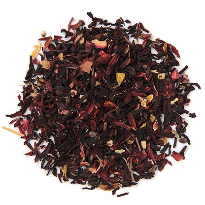 Organic Positively Tea Company, Hibiscus, Herbal Tea, Loose Leaf, 16 Ounce