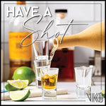 Load image into Gallery viewer, Vikko 1 Ounce Shot Glasses, Set of 12 Small Liquor and Spirit Glasses, Durable Tequila Bar Glasses For Alcohol and Espresso Shots (Cheerio - 1 Oz)