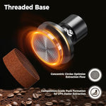 Load image into Gallery viewer, IKAPE 58.35MM V6 Impact Espresso Tamper with Sound Feedback, 15lb/30lb Interchangeable Springs, Espresso Low-Profile Tamper with Triple-spring System, Fits Over 58mm portafilters