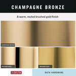 Load image into Gallery viewer, DELTA FAUCET 77736-CZ Vero Wall Mounted Double Towel Hook in Champagne Bronze