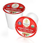 Load image into Gallery viewer, Organic Ashwagandha Tea Pods for Keurig with Ginger, Licorice, Organic Hibiscus Sabdariffa, Rosehip, &amp; Lime - Decaf Herbal Tea - Energizing Tea by Teavity (24 Tea Pods)