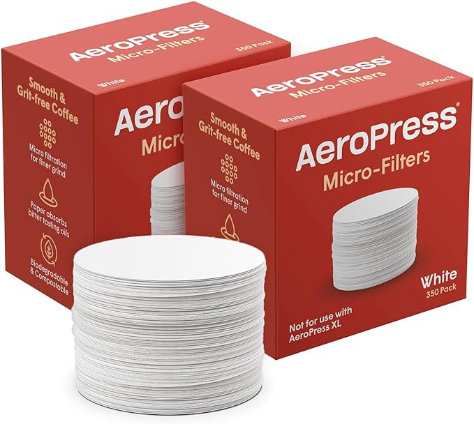 AeroPress Replacement Filter Pack - Microfilters For AeroPress Coffee And Espresso-Style Coffee Maker - 2 Pack (700 count)