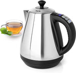 Load image into Gallery viewer, Mixpresso Electric Kettle Temperature Control, Hot Water Kettle Electric, Cordless 1 Liter Capacity, Keep Warm &amp; LED Indicator, Auto-Shutoff, Boil-Dry Protection, Stainless Steel Electric Kettle