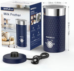 Load image into Gallery viewer, SIMPLETASTE Milk Frother, 4-in-1 Electric Milk Steamer, Automatic Warm and Cold Foam Maker and Milk Warmer for Latte, Cappuccinos, Macchiato