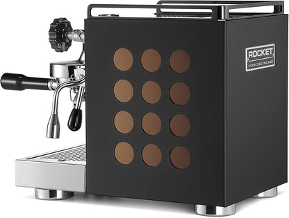 Rocket Espresso Appartamento Nera Espresso Machine and Eureka Mignon Notte Grinder Bundle (Copper)