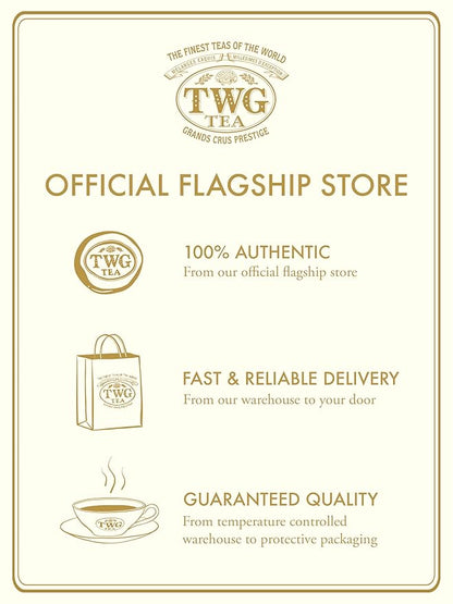 TWG Tea | Breakfast Queen Tea | Green Tea | Rose Petals | Haute Couture Tin, 100g | Gift Set