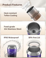 Load image into Gallery viewer, Maestri House Milk Frother, 3-in-1 Hot &amp; Cold Mik Frothing Steamer, 8.12OZ/240ML Touch Control Foam Maker, Compact Space-saving Design for Latte, Cappuccino and Warm Milk