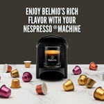 Load image into Gallery viewer, Belmio Ristretto Espresso Coffee Pods – Medium Roast – Full-Bodied &amp; Fruity - Nespresso Original Line Compatible – 10 Count (Pack of 10)