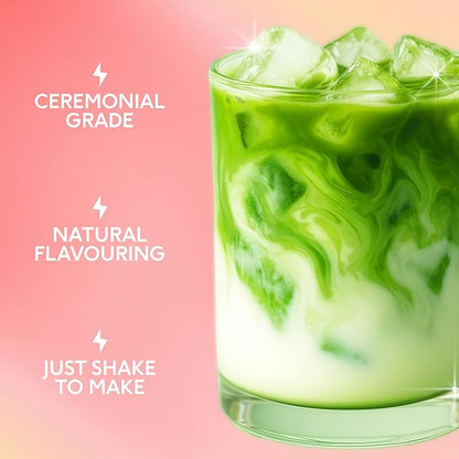 Perfect Ted Matcha | Summer Berry 75g | Ceremonial Grade Matcha Latte Powder | Japanese Matcha Tea Powder | Matcha Fuel (30 Servings)