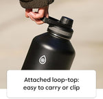 Load image into Gallery viewer, ThermoFlask 24 oz Double Wall Vacuum Insulated Stainless Steel Water Bottle with Spout and Straw Lids, Plum