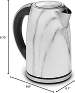 Load image into Gallery viewer, Cuisinart Electric Cordless 1.7-Liter Tea Kettle, Marble, JK17-MTG