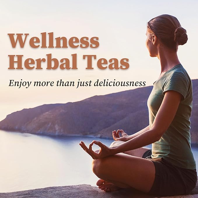 FullChea - Cinnamon Tea bags, 50 Teabags - Natural Cinnamon Sticks Tea for Relaxation - Caffeine-free - Support Better Sleep