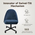 Load image into Gallery viewer, Chromcraft Set of 6 Chairs, Chairs with Soft Wheels for Kitchen Room