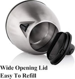 Load image into Gallery viewer, Mixpresso 1.2L Stainless Steel Small Electric Kettle, Cordless 1500w Fast Boiling Pot, Portable Hot Water Electric Tea Kettle With Boil Dry Protection &amp; Auto Shut-Off