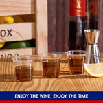 Load image into Gallery viewer, JOLLY CHEF 500 Pack Plastic Shot Glasses, 1 oz Clear Disposable Jelly Cups Reusable Perfect for Wine Tasting, Whiskey, Food Samples, Halloween, Thanksgiving Party, Wedding, Christmas