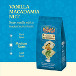 Load image into Gallery viewer, Kauai Coffee Whole Bean Coffee – Smooth, Non-Bitter Medium Roast Pure Arabica – Sweet Aroma, Hint of Nuttiness – Grown on Hawaii's Largest Coffee Farm – Vanilla Macadamia Nut, 1 Pack of 24oz