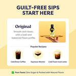 Load image into Gallery viewer, Coffee Concentrate - Cold Brew Coffee, Perfect for Hot or Iced Instant Coffees, Hot Drinks, Cold Brew Concentrate, 35 Servings – Original