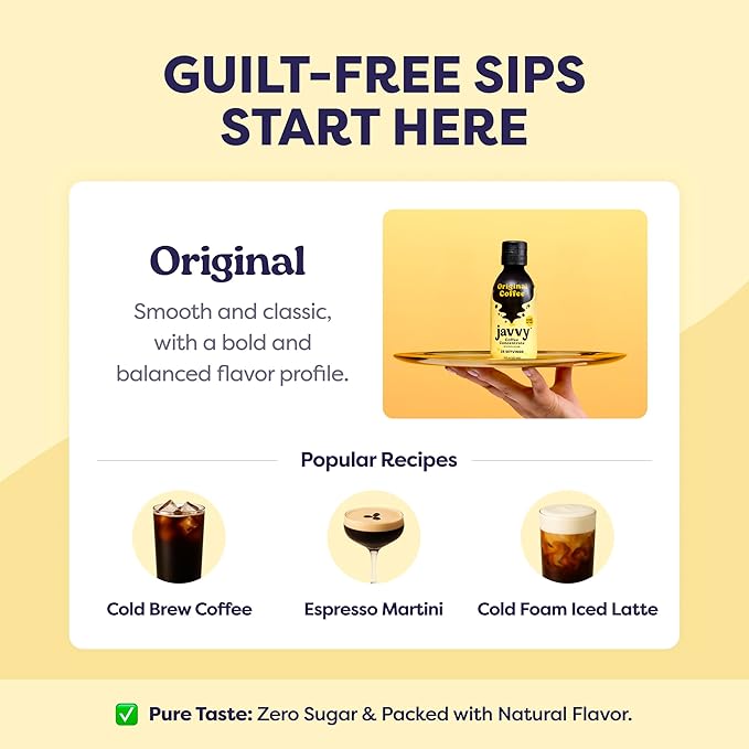 Coffee Concentrate - Cold Brew Coffee, Perfect for Hot or Iced Instant Coffees, Hot Drinks, Cold Brew Concentrate, 35 Servings – Original