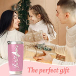 Load image into Gallery viewer, Custom Tumbler Personalized Coffee Tumbler Laser Engrave with Name 12 Designs Double Wall Insulated 20 oz Travel Cup Personalized Gifts for Birthday Christmas Anniversary for Men Women