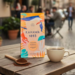 Load image into Gallery viewer, Kahawa 1893 Ground Coffee Medium-Light Roast Tanzania Peaberry Blend 12 Oz - As Seen on Shark Tank, High Antioxidants, Naturally Sweet, Organically Grown, Ethically &amp; Sustainably Sourced