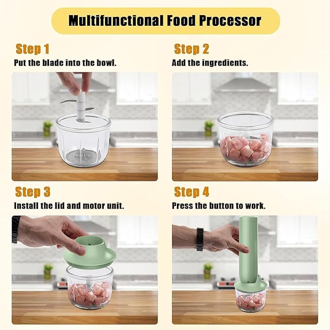 Handheld Frother,Coffee Stirrers Electric,Drink Frother Rechargeable Milk Frother, Hand Frother, Coffee Frother Handheld Milk Frother,Drink Mixer,Hand Mixer,Food Processor and Small Whisk,4-Speed,10Oz