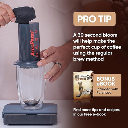 ALTURA The DISC FINE XL: Premium Filter for AeroPress XL Coffee Makers + eBook with Recipes, Tips, and More – Stainless Steel, Washable & Reusable…