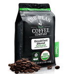 Load image into Gallery viewer, The Bean Organic Coffee Company Breakfast Blend, Medium Dark Roast, Whole Bean Coffee, 16-Ounce Bag