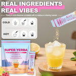 Load image into Gallery viewer, Super Yerba Mate Instant Powder Variety Pack - Citrus, Lemon &amp; Grapefruit Flavors | 30 Servings Each | Energy Boost, Mental Clarity, Gut Health &amp; Satiety | Prebiotics, Probiotics, Hot &amp; Cold Brew, Portable (Citrus)