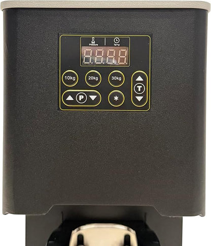 Electronic Automatic Coffee Tamper Machine - Precision Press for Perfect Espresso for Home & Commercial. Adjustable Pressure, Multi-Tamp, Hands Free Operation, Height Adjustable for Wide Range (Black)