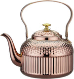 Load image into Gallery viewer, SANQIAHOME Antique 1.2L (40Oz) Stainless Steel Teapot with Infuser copper