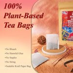 Load image into Gallery viewer, WT WEETEE Decaf Vanilla Caramel Black Tea, 50 Count CO2 Decaffeinated Black Tea Bags | Caramel Vanilla Flavored | Smooth &amp; Mellow Dessert-Inspired