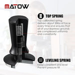 Load image into Gallery viewer, 51mm Espresso Hand Tamper, MATOW Dual Calibrated Spring Loaded Coffee Tamper with Stainless Steel Flat Base, Pro-barista 30lbs Espresso Tamper with Anodized Aluminum Handle