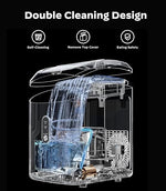 Load image into Gallery viewer, Nugget Ice Maker Countertop, Silonn Chewable Pellet Ice Machine with Self-Cleanin Function, 33lbs/24H Portable Ice Makers for Home Kitchen Officce, Black