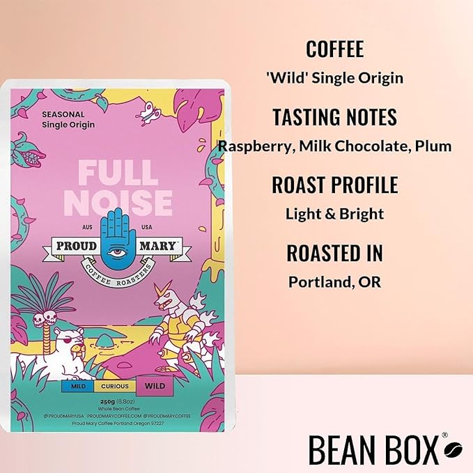 'Wild' Single Origin - Roasted by Proud Mary Coffee - Whole Bean Coffee - 1 Kilogram Bag