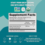 Load image into Gallery viewer, FGO Organic Sencha Green Tea, 100 Count, Eco-Conscious Tea Bags, Resealable Bag, Sourced From Japan, Packaging May Vary (Pack of 1)