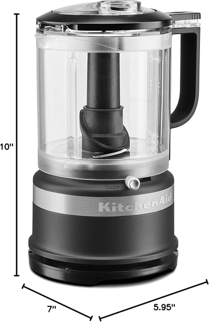 KitchenAid 5 Cup Food Chopper KFC0516BM, Matte Black
