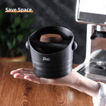 Load image into Gallery viewer, Bincoo Mini Coffee Knock Box 4.5 Inch - Espresso Accessories for Coffee Grounds Container - Multifunctional, Suitable for Home &amp; Bar(Black)