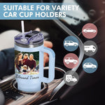 Load image into Gallery viewer, Personalized Tumbler with Pictures Text Name, Custom Double Wall Insulated Tumbler, Personalized Gifts for Women Men Friend, Christmas Gifts, 20oz Coffee Tumbler w/Lid (40 photo)
