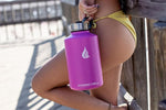 Load image into Gallery viewer, HYDRO CELL Stainless Steel Insulated Water Bottle with Straw - For Cold &amp; Hot Drinks - Metal Vacuum Flask with Screw Cap and Modern Leakproof Sport Thermos for Adults (Fuchsia 64oz)