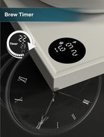 Load image into Gallery viewer, Electric Kettles, Gooseneck Electric Kettle, ±1℉ Temperature Control, Stainless Steel Inner, Quick Heating, for Pour Over Coffee, Brew Tea, Boil Hot Water, 0.9L White