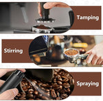 Load image into Gallery viewer, Y-Step 51mm Espresso Tamper Set with 30lb Calibrated Spring Loaded, Espresso Accessories Kit with Coffee Tamper Tool, Coffee Stirrer, Tamper Mat, Spray Bottle, Barista Hand Tamper for Espresso Machine