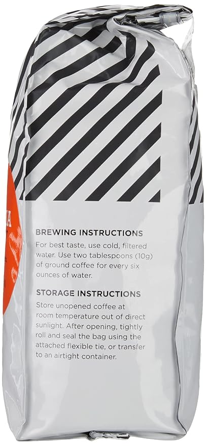 Amazon Fresh Decaf Colombia Whole Bean Coffee, Medium Roast, 12 Ounce (Pack of 3)