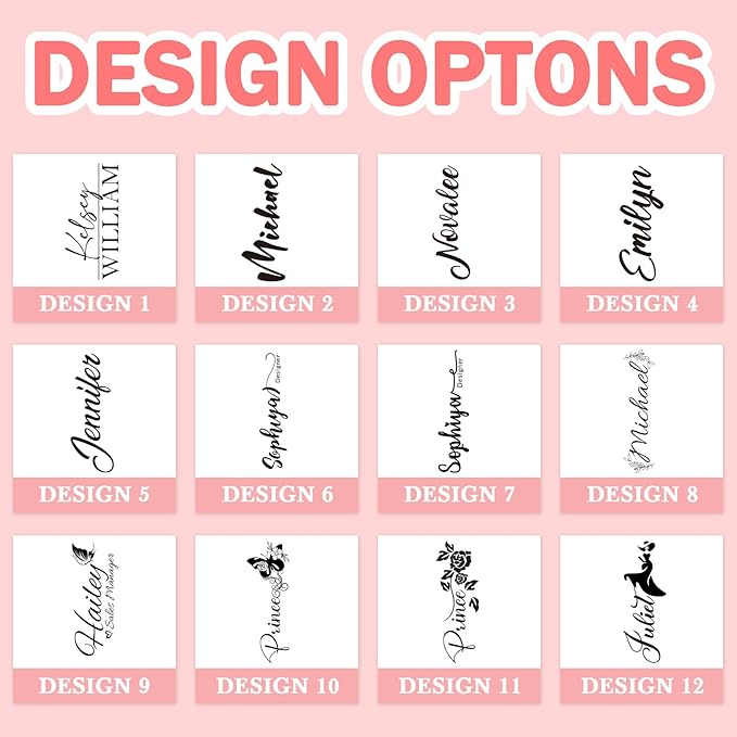 Custom Tumbler Personalized Coffee Tumbler Laser Engrave with Name 12 Designs Double Wall Insulated 20 oz Travel Cup Personalized Gifts for Birthday Christmas Anniversary for Men Women