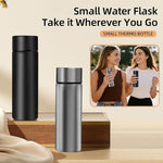 Load image into Gallery viewer, 5 oz Mini Water Bottle Cute Water Bottle - Insulated Stainless Steel Bottle - Keeps Cold for 12 hours, Hot for 6 hours - Sparkling Green