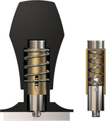 Load image into Gallery viewer, Normcore 51mm Espresso Tamper - Spring-loaded Tamper – Barista Tools - Barista Coffee Tamper with Anodized Aluminum Tamper Stand Holder – Stainless Steel Flat Base