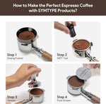 Load image into Gallery viewer, 51mm Tamper Espresso Accessories Kit: Espresso Tamper Set, Tamper for Espresso Machine Coffee Tamper Espresso Tools Barista Tools | Espresso Kit Espresso Machine Accessories Fit 51mm Portafilters