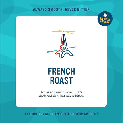 Cameron's Coffee Roasted Whole Bean Coffee, French Roast, 4 Pound